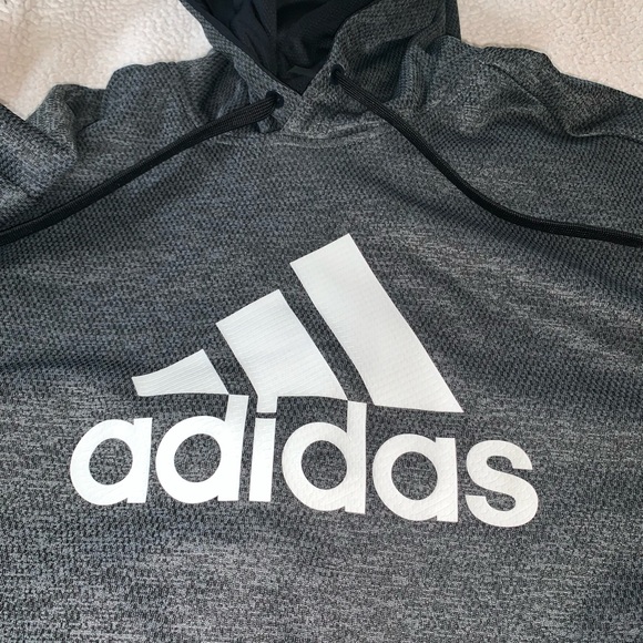 Adidas gray hoodie - Picture 3 of 5